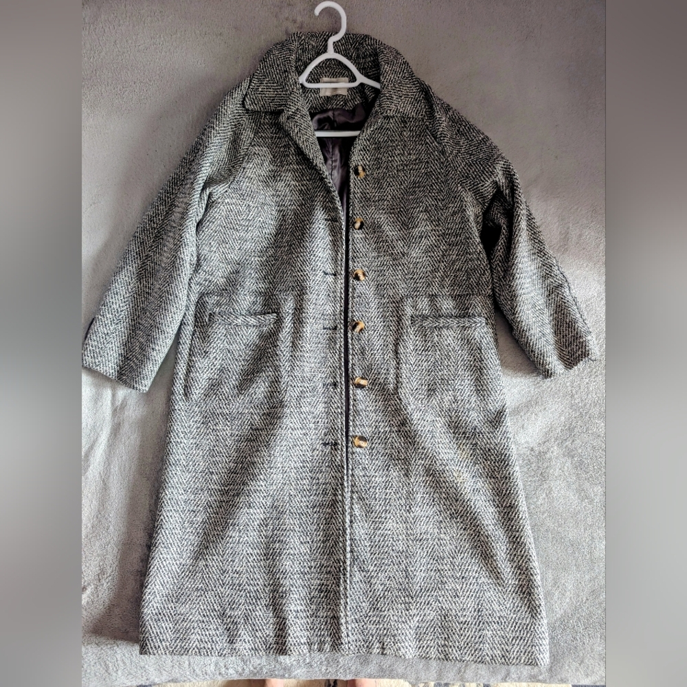 Oak + Fort Herringbone Coat